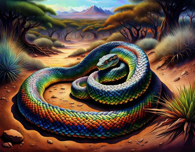 Rainbow Serpent by ai-anaia